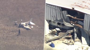 US Plane Crash: At Least 2 of the 3 Occupants Killed After Two Small Planes Collide Mid-Air in California